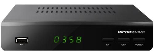 Receptor TDT HD DVB-T/T2 H.265 HEVC DPT203HD DIPROGRESS